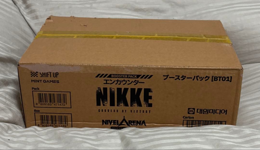 勝利の女神:NIKKE ブースターパック BT01 エンカウンター カートン