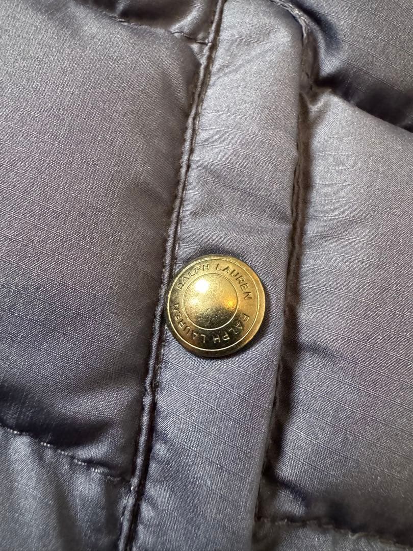 ★美品★ラルフローレン ダウン ジャケット アウター 紺 90 24M 男の子