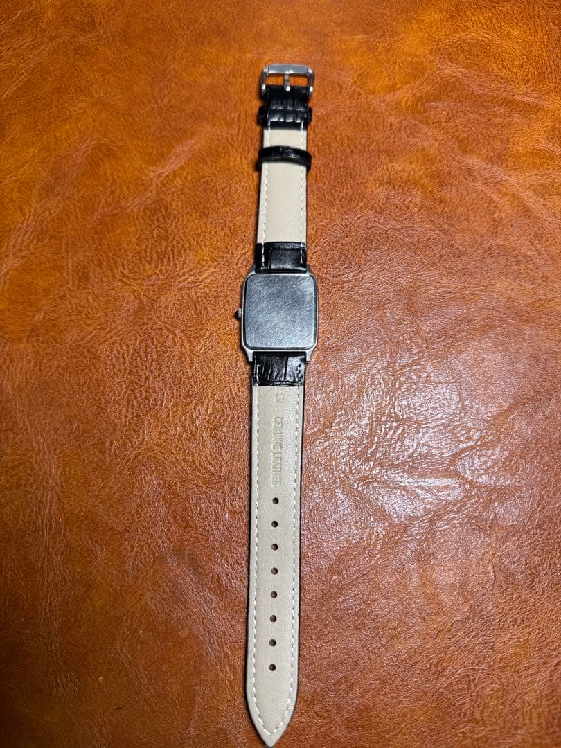 A139 希少 稼動品 SEIKO DOLCE スクエア型 80年代ヴィンテージ