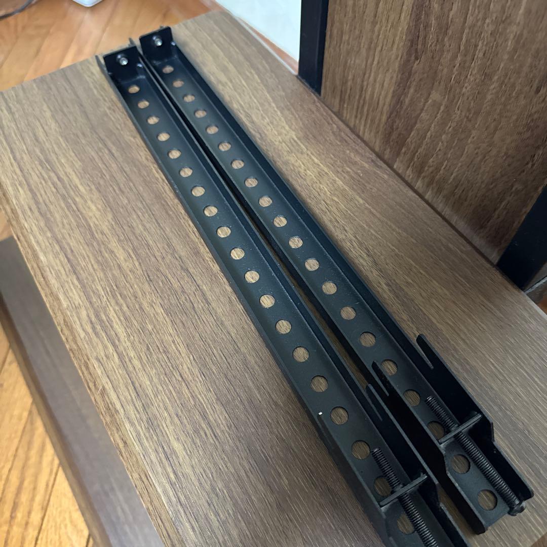 朝日木材加工 テレビスタンド 40~65型 幅85㎝ AS-WB850 ブラウン