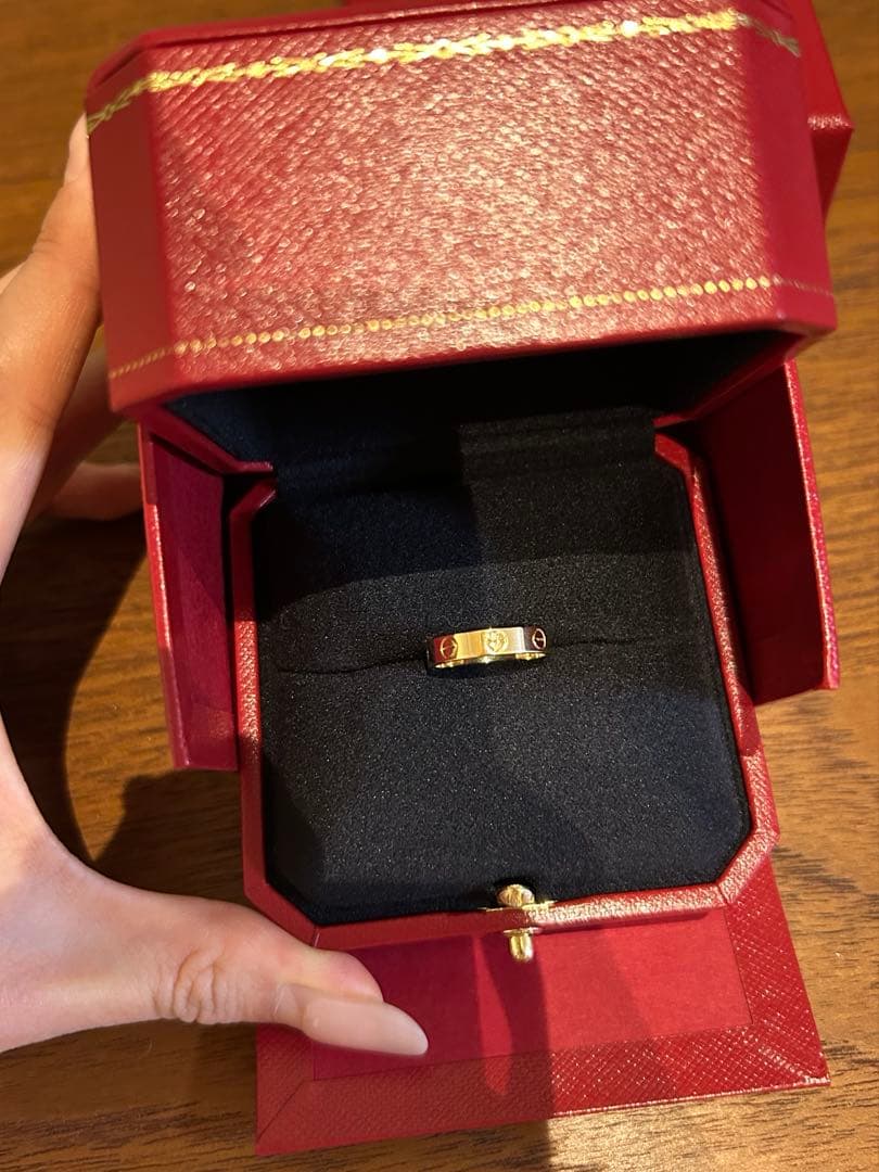 Cartier ミニラブリングYG　48サイズ