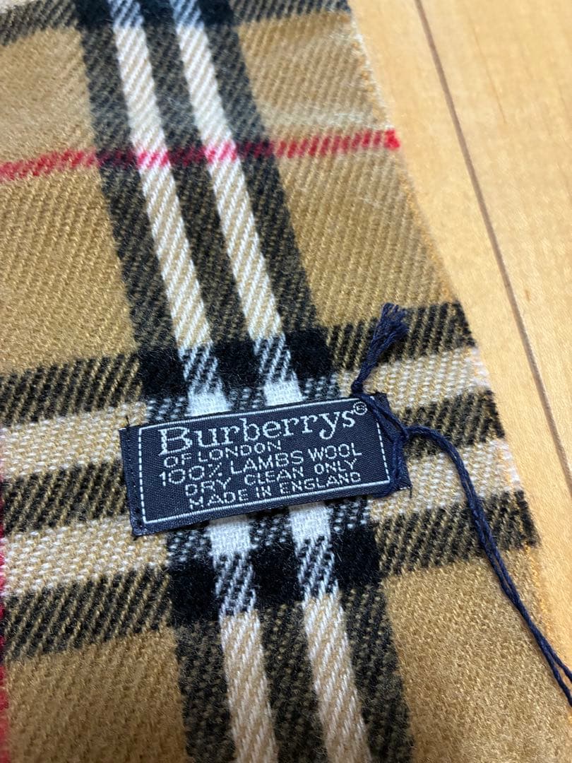 新品　Burberrys バーバリー ヴィンテージ ノバチェック柄 マフラー