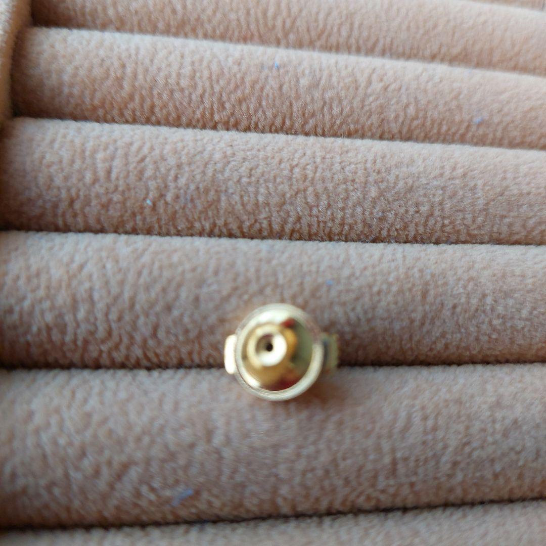 最終お値下げ美品18金製マルチカラーピンブローチ3.5g