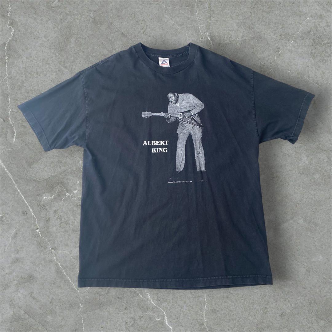 希少90s gear inc KING Tシャツ音楽ギター jazz