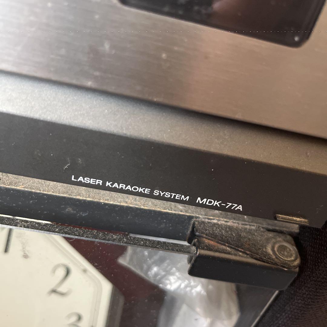 SONY mdk-77 カラオケ