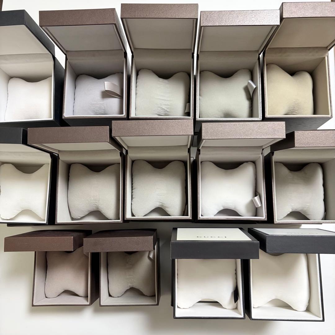 GUCCI　腕時計ケース　空箱　14個セット