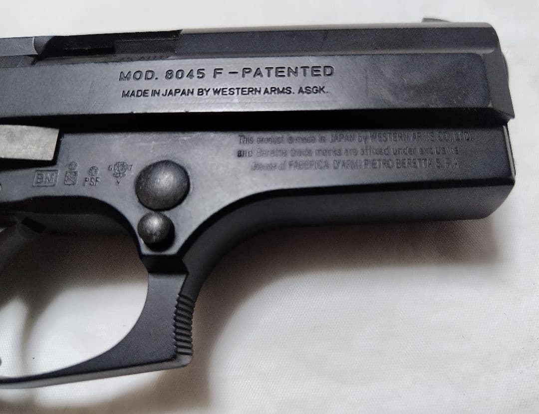 WA ベレッタ M8045 COUGAR-F クーガー スペア マガジン 付き