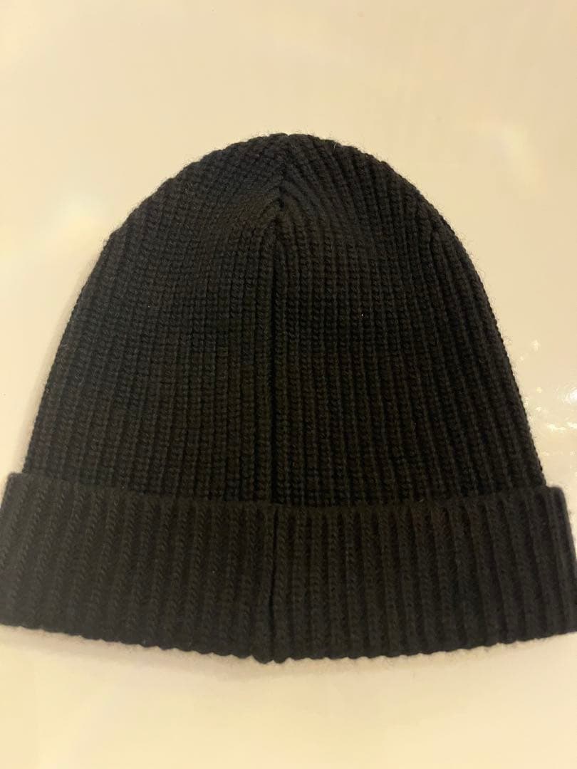 【美品】CELINE ブラック ユニセックスニット帽