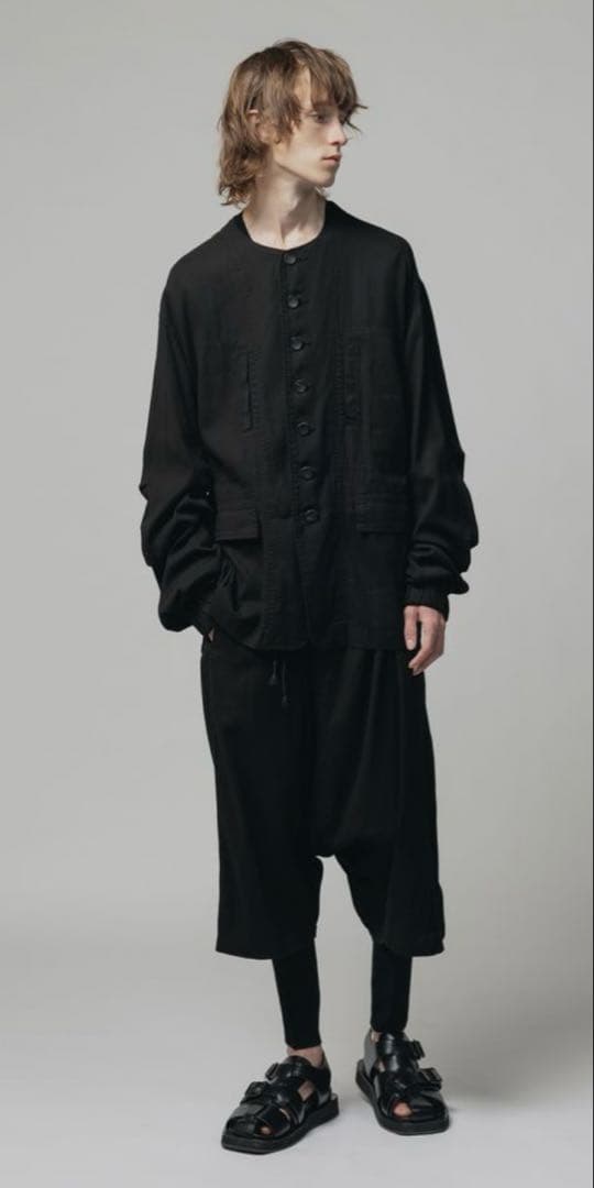 激安最終値下げ‼️The Viridi-anne 24ssサルエルパンツ ブラック