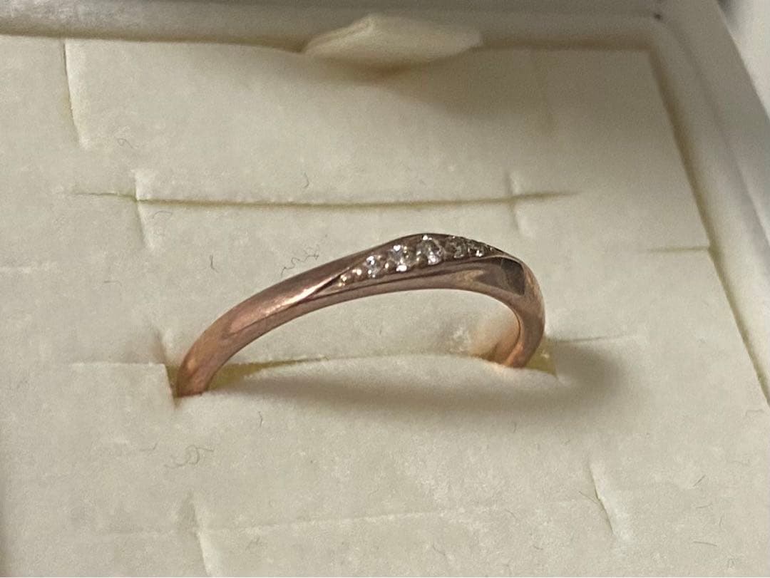 カナルヨンドシー8号ピンクゴールドリング