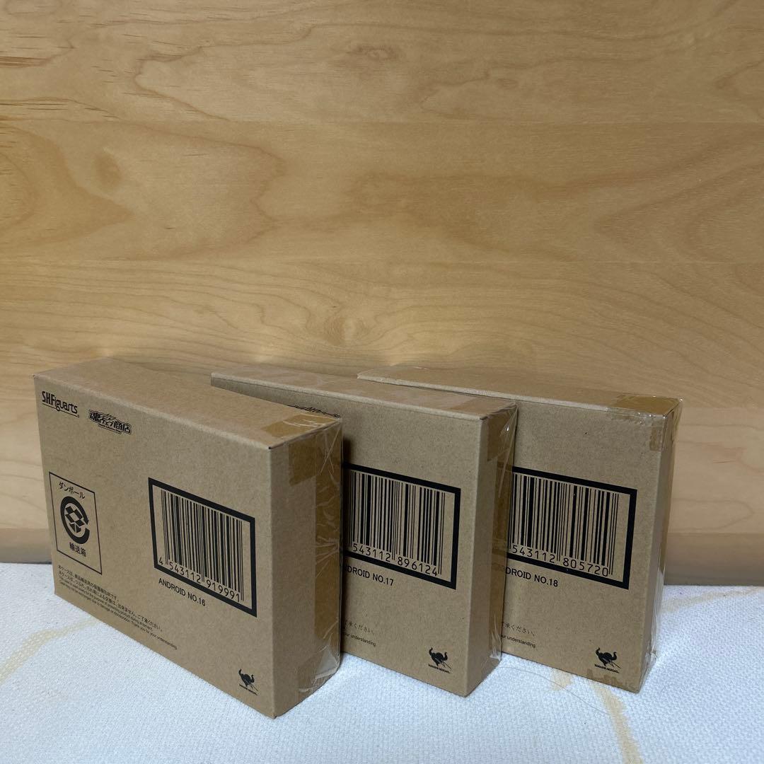 【輸送箱未開封】バラ可　SHフィギュアーツ 国内正規品　16号　17号　18号