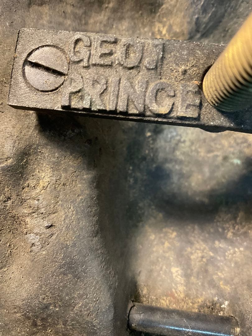 GEO PRINCE ライオンの頭部 金属製ドアノッカー 真鍮製？1650g