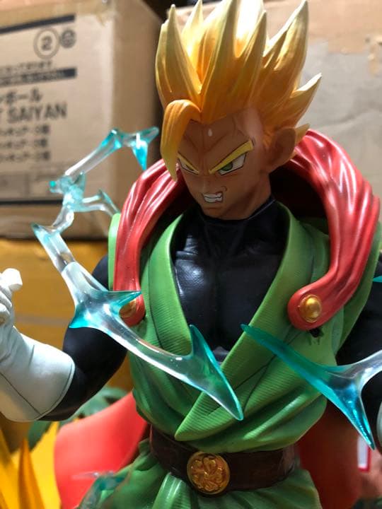 ドラゴンボールガレージキット　孫悟飯　グレートサイヤマン