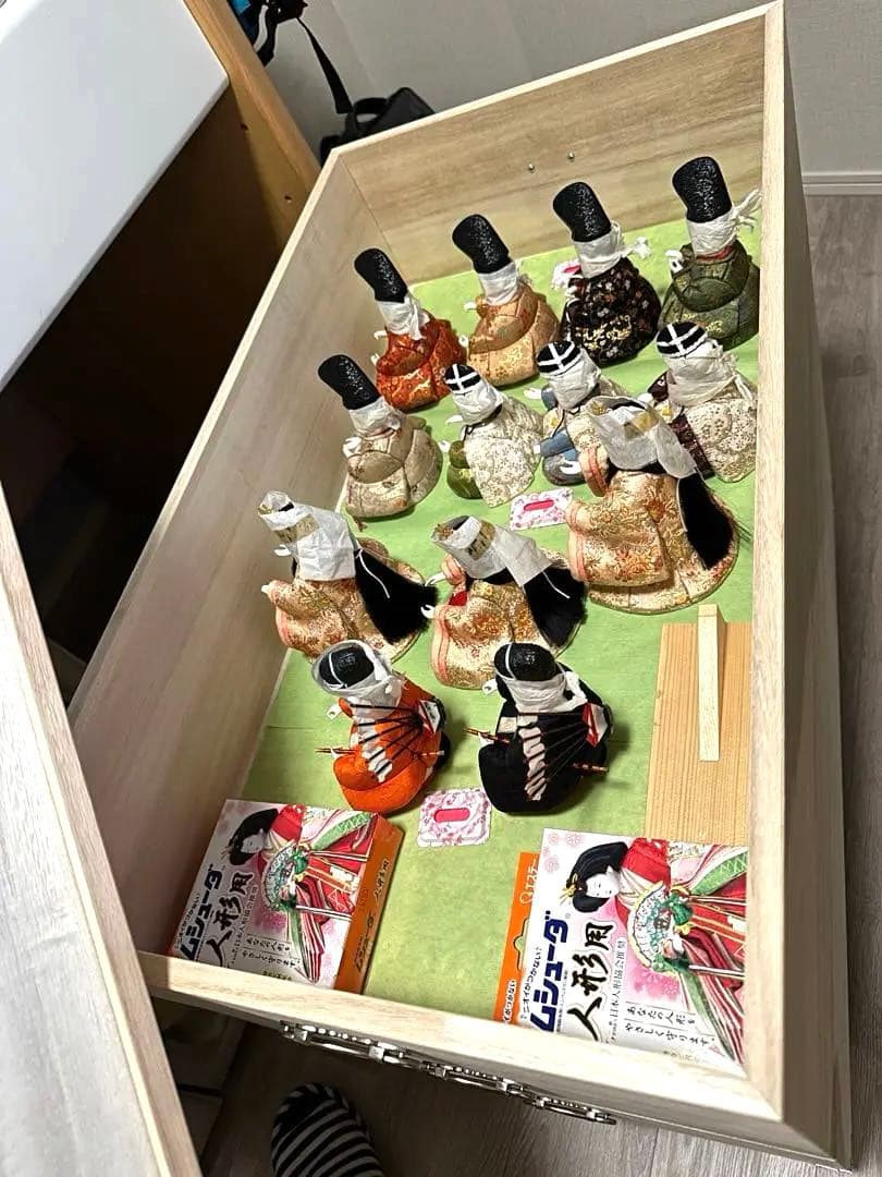 【手渡し限定】雛人形 五段飾 真多呂 収納用桐箱付き 伝統工芸品