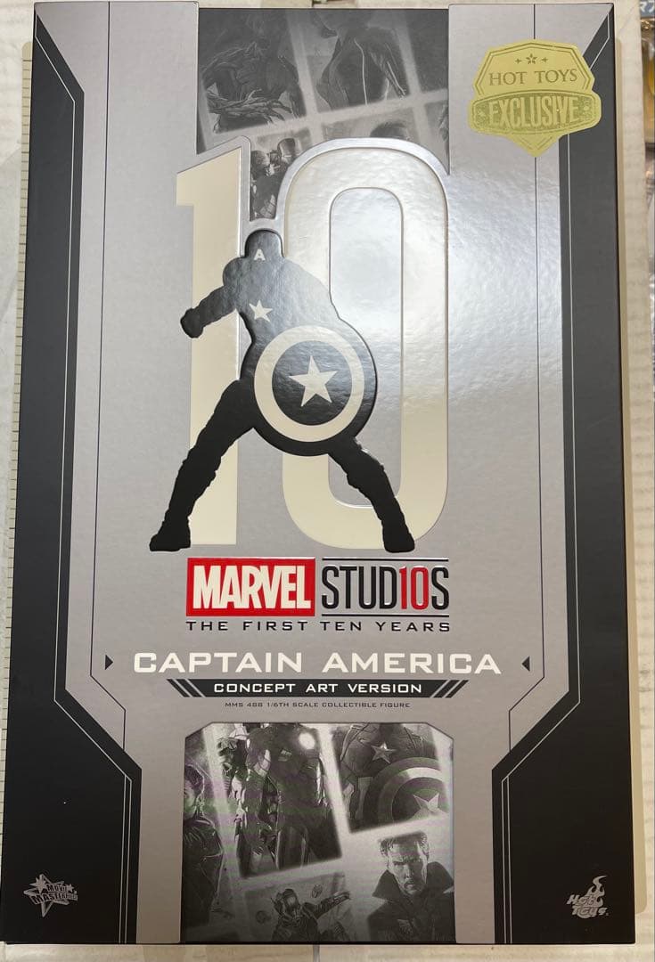 ホットトイズ キャプテン・アメリカ ムービーマスターピース コンセプト・アート版
