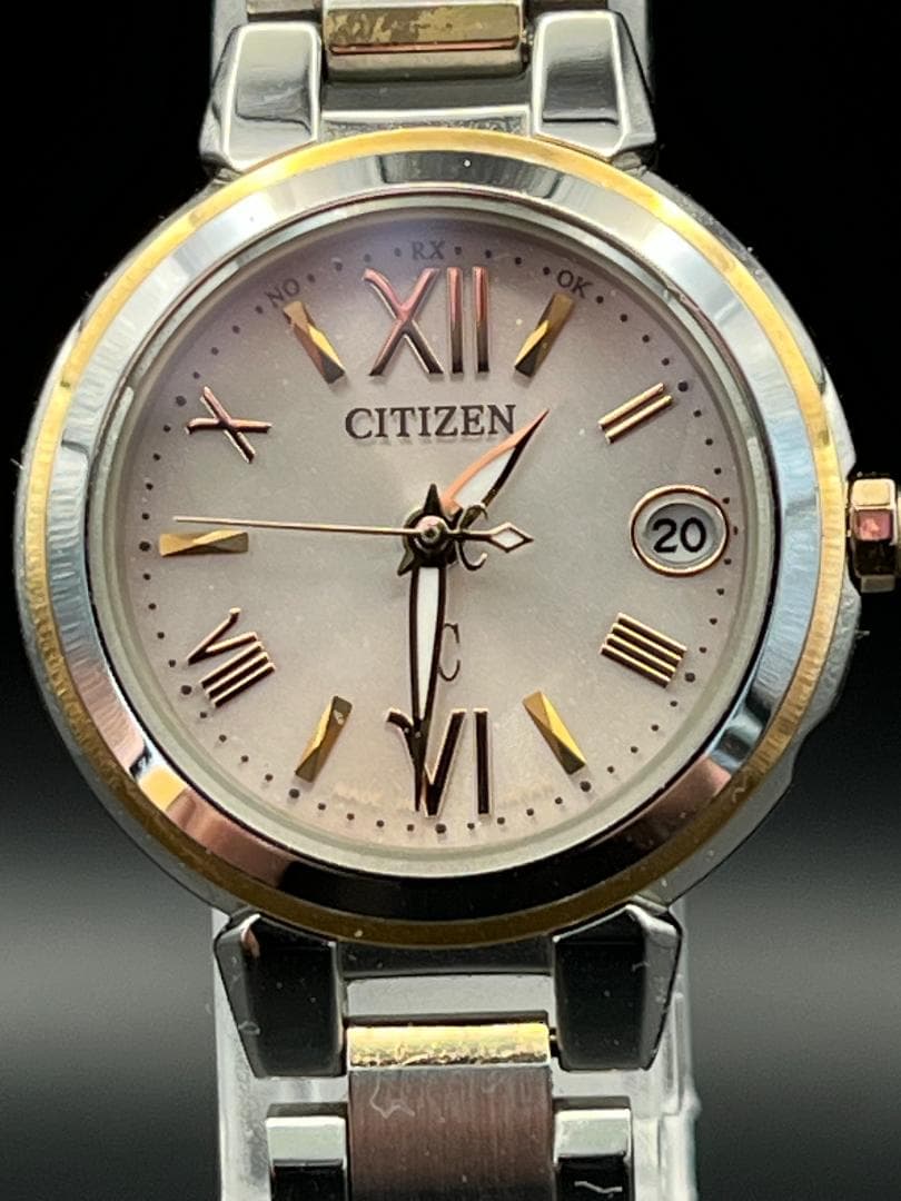 シチズン クロスシー xC デイト エコドライブ 電波ソーラー レディース