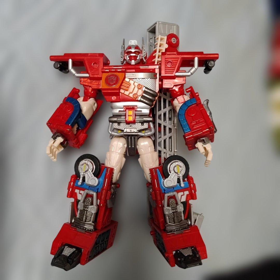 トランスフォーマー　カーロボット　スーパーファイヤーコンボイ