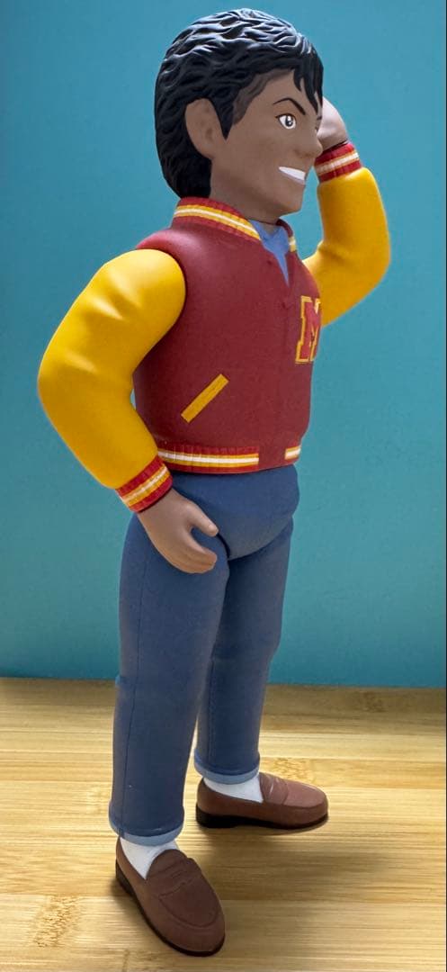 マルサン　マイケルジャクソン　スリラー　ソフビ　マスクなし　絶版貴重