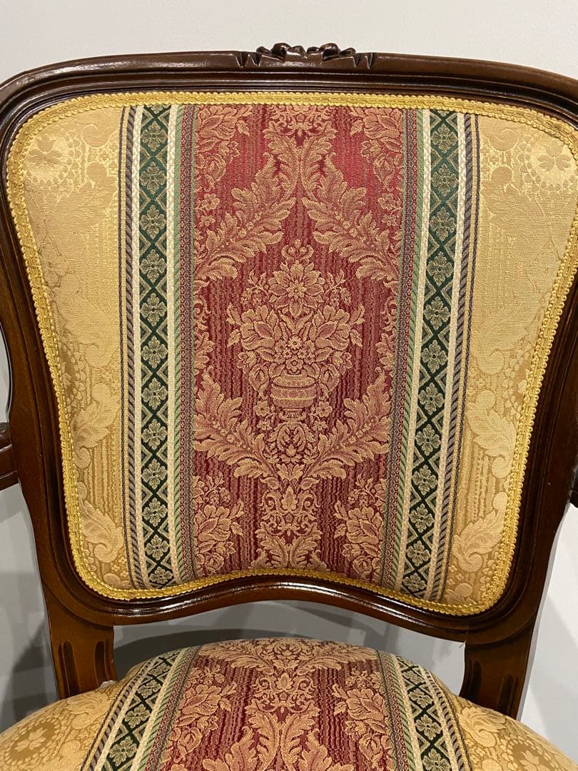 アンティーク　猫足　チェア　アームチェア　ヴィンテージ イタリア