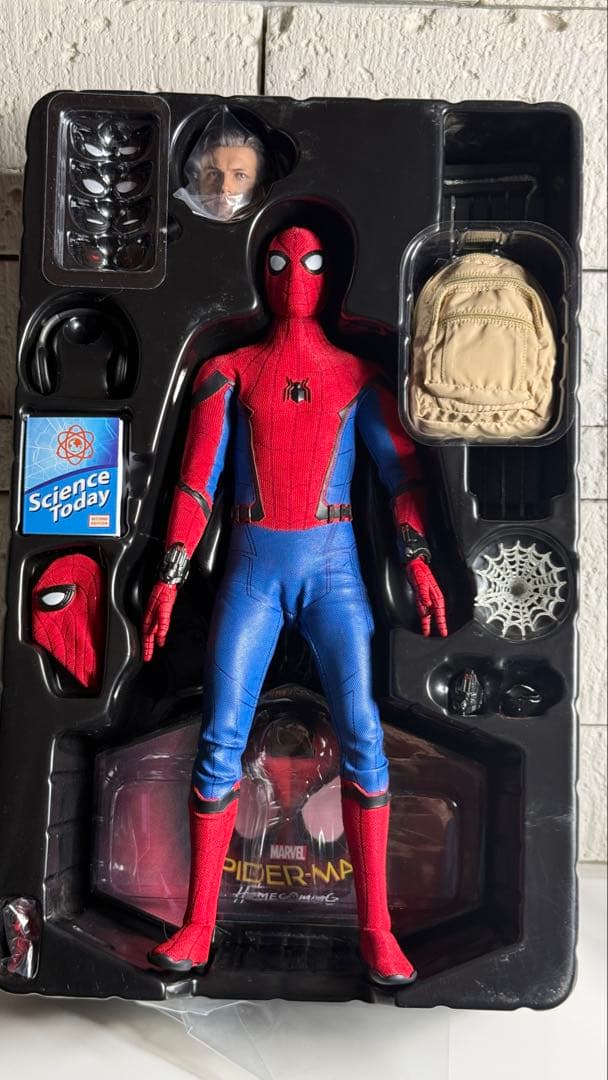 ホットトイズ　ムービーマスターピース スパイダーマン　ホームカミング　1/6