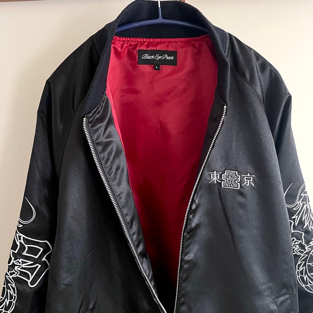 ☆美品！ブラックアイパッチ Black Eye Patch 刺繍 ジャケット☆