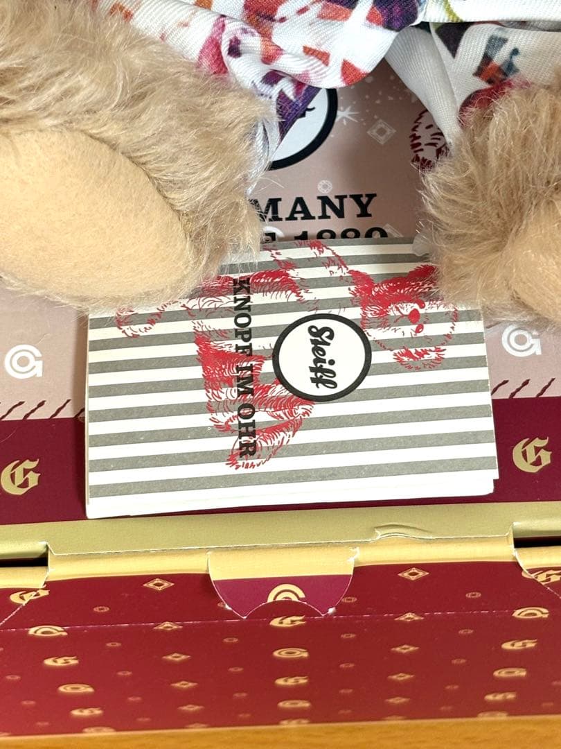 12/25まで期間限定値引き中！【新品未使用】シュタイフ GO-BEAR