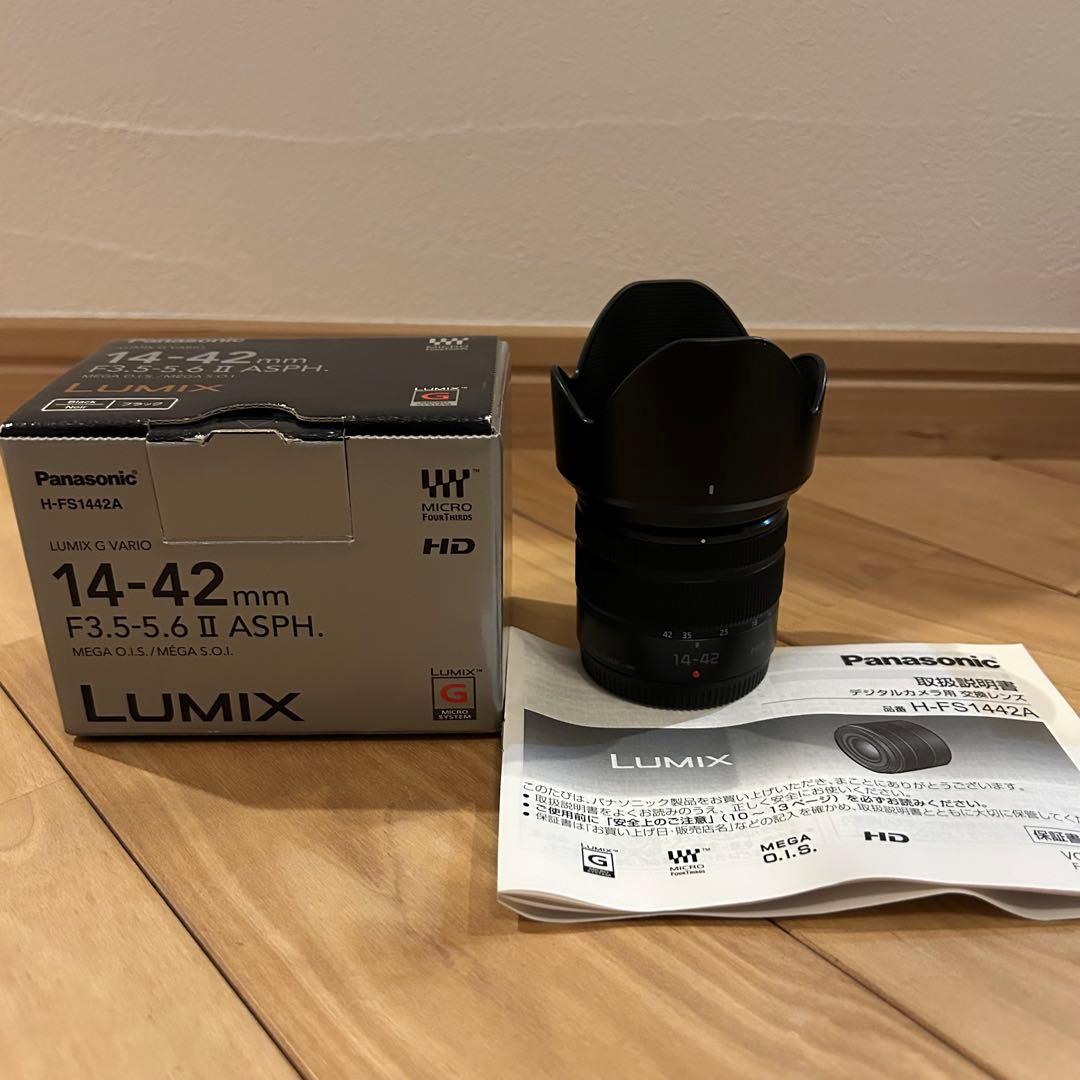 Panasonic 14-42mm F3.5-5.6 II ASPH. レンズ
