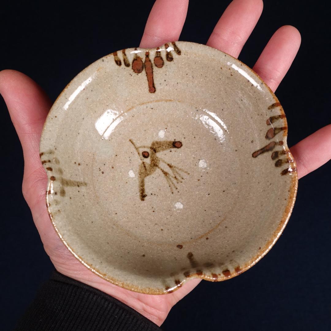 13代 中里太郎右衛門窯 絵唐津 銘々皿 小皿 5客 共箱