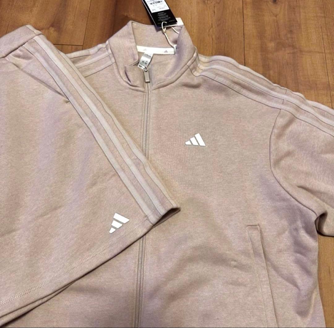 長袖　トレーナー　裏起毛　セットアップ　スリーライン　秋冬　ゴルフウェア　新品