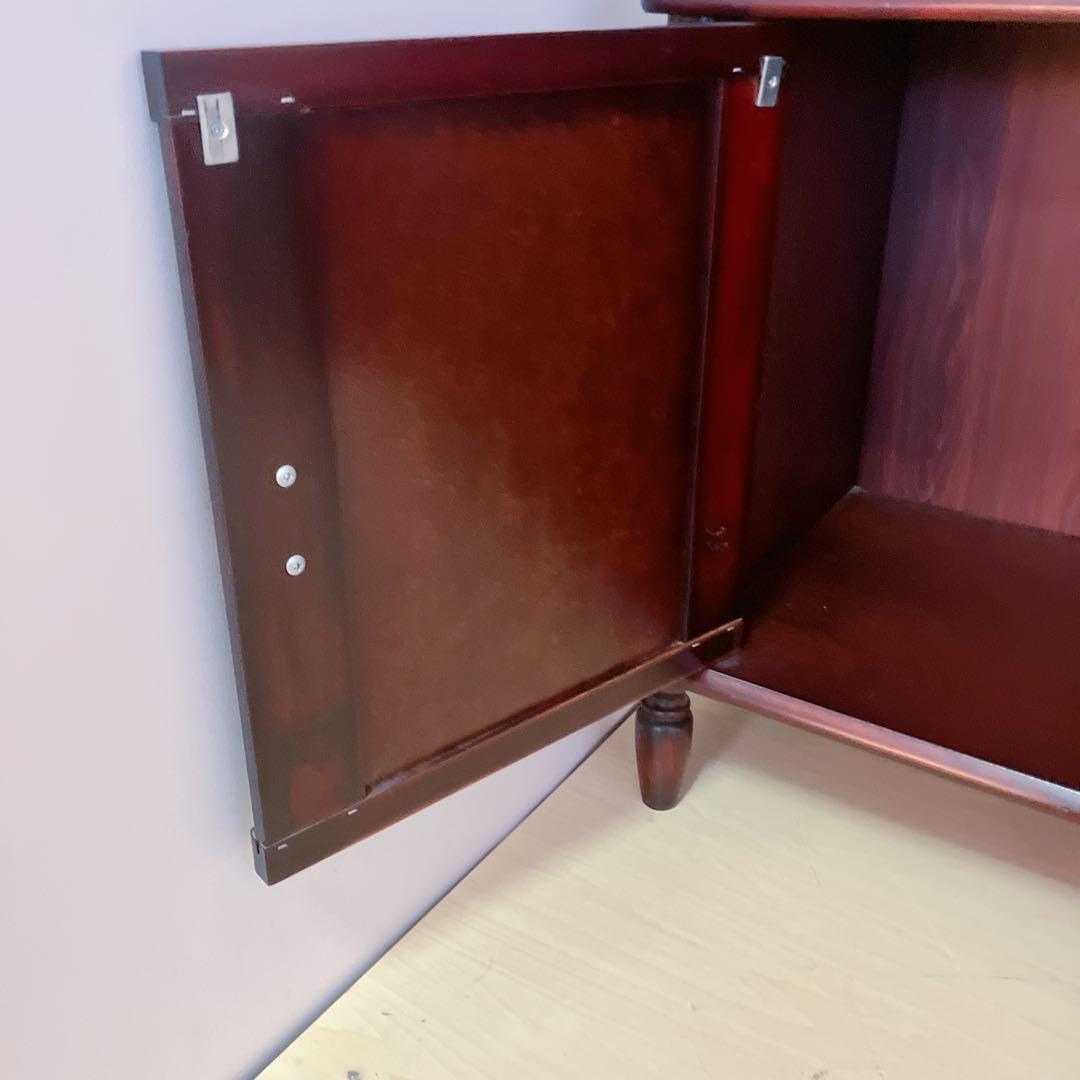 木製　サイドボード　飾り棚　サイドチェスト　　リビングボード　コンソール