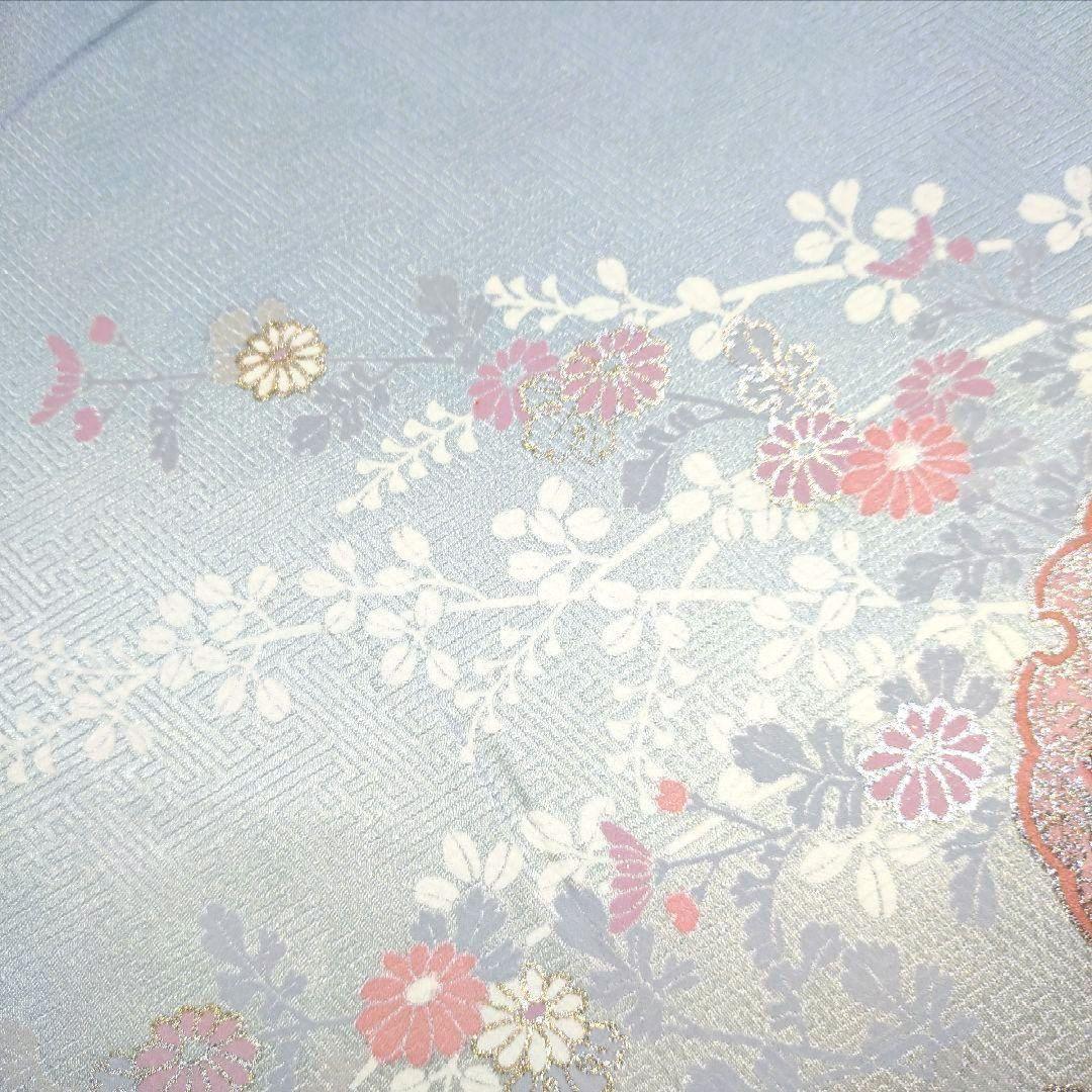 Mの正絹 訪問着 4点 フルセット 入学式 卒業式 結婚式 お宮参り