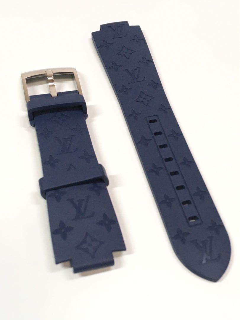 極美品　ルイヴィトン　モノグラム　タンブール　ラバー　ベルト　Lサイズ