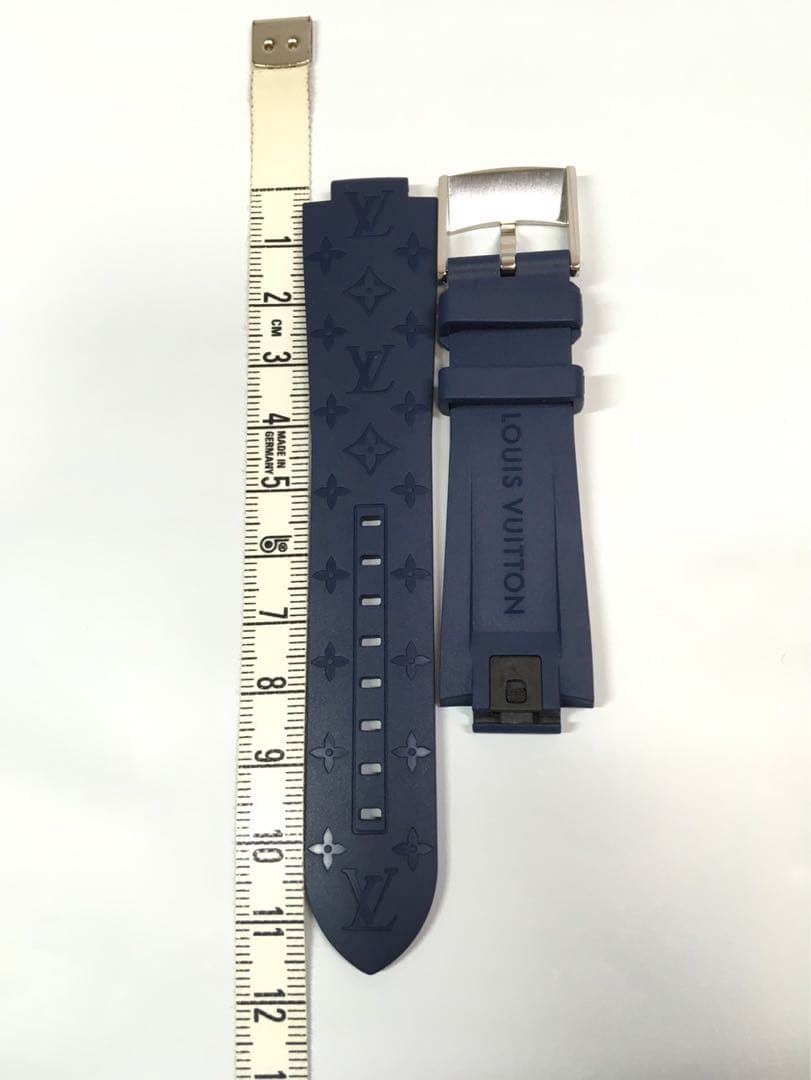 極美品　ルイヴィトン　モノグラム　タンブール　ラバー　ベルト　Lサイズ