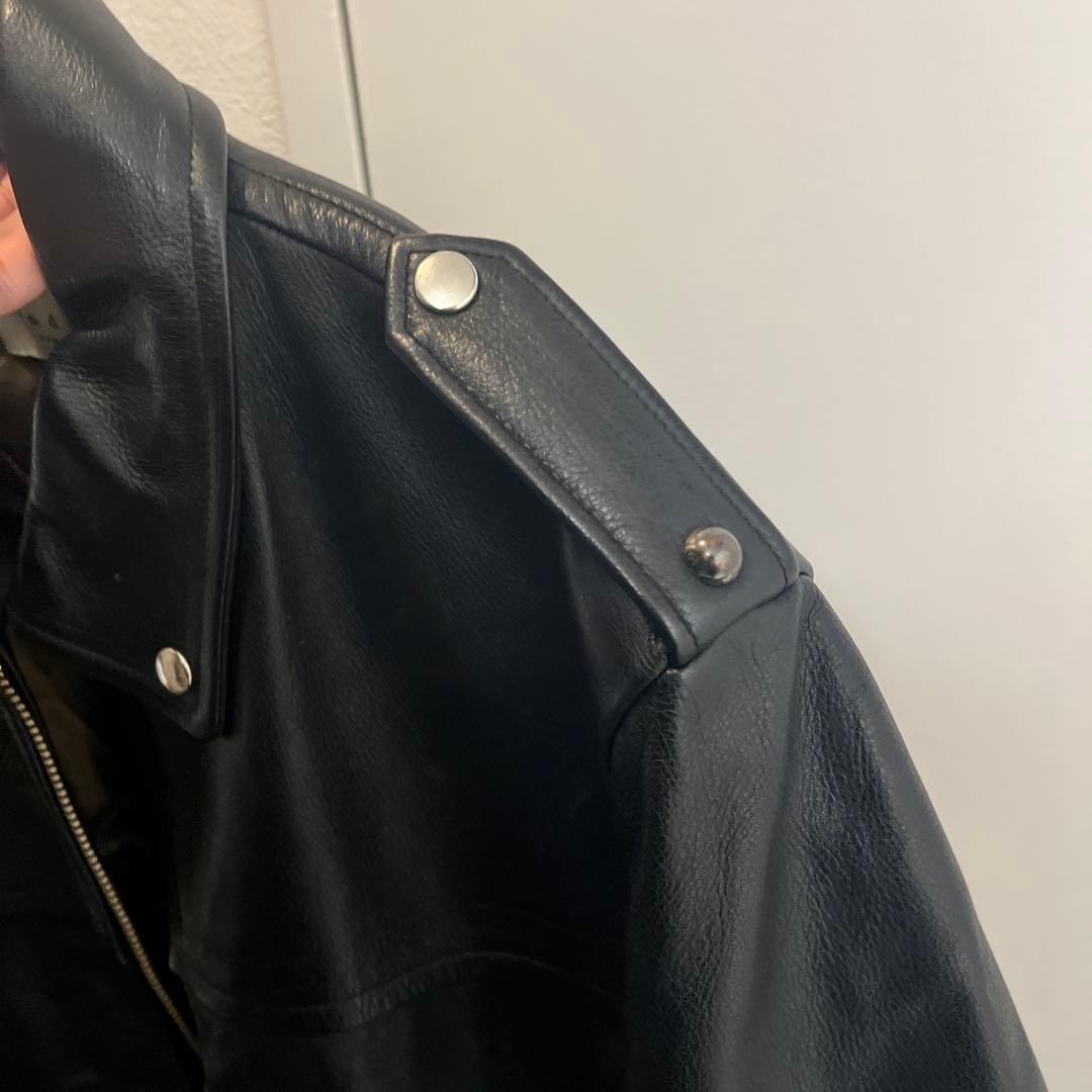 sandro paris シングル ライダースジャケット L スタッズ