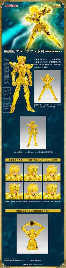 聖闘士聖衣神話EX アクエリアス氷河-黄金聖衣の継承者-