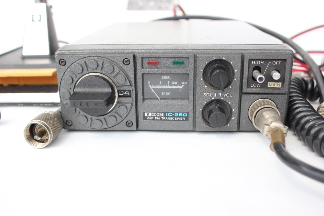 アイコム 144MH無線機IC-250 スタンドマイク付き