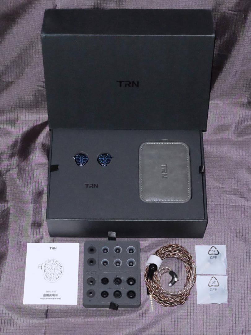 TRN Azure Dragon 青龍　平面駆動 イヤホン