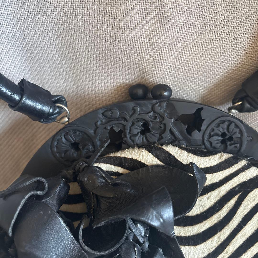 Noel アンソニールチアーノ ハラコ ハンドバッグ