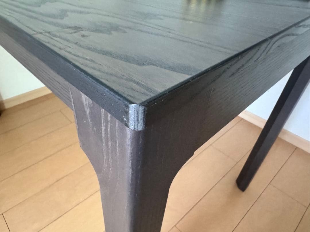 IKEA EKEDALENダイニングテーブル ダークブラウン伸長式テーブル