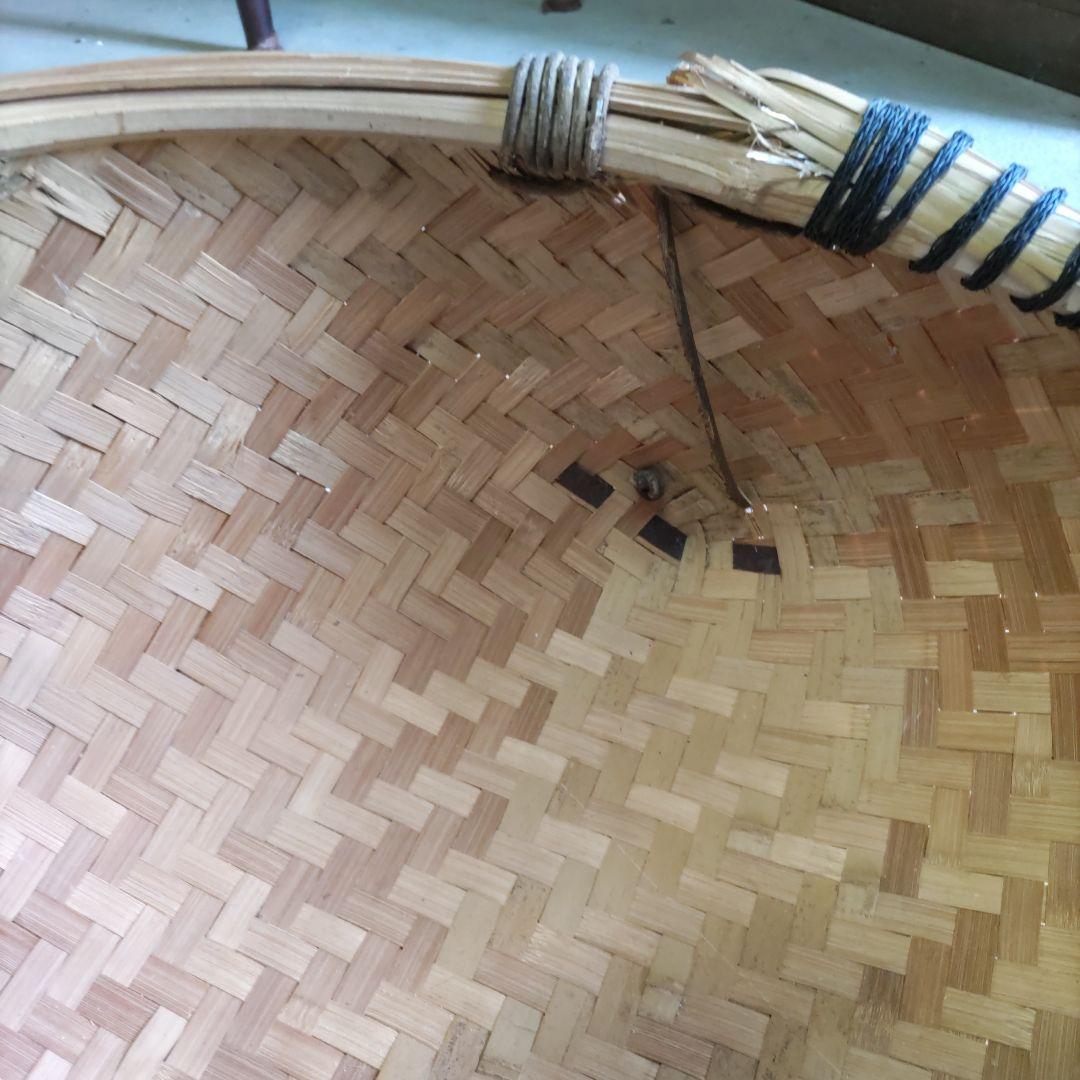 昭和レトロ　民具　箕　竹製　農具　アンティーク　貴重品