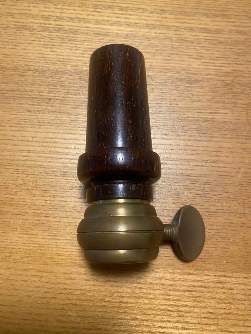 コントラバス　エンドピンソケット+純正エンドピンセット ULSA製(推定)