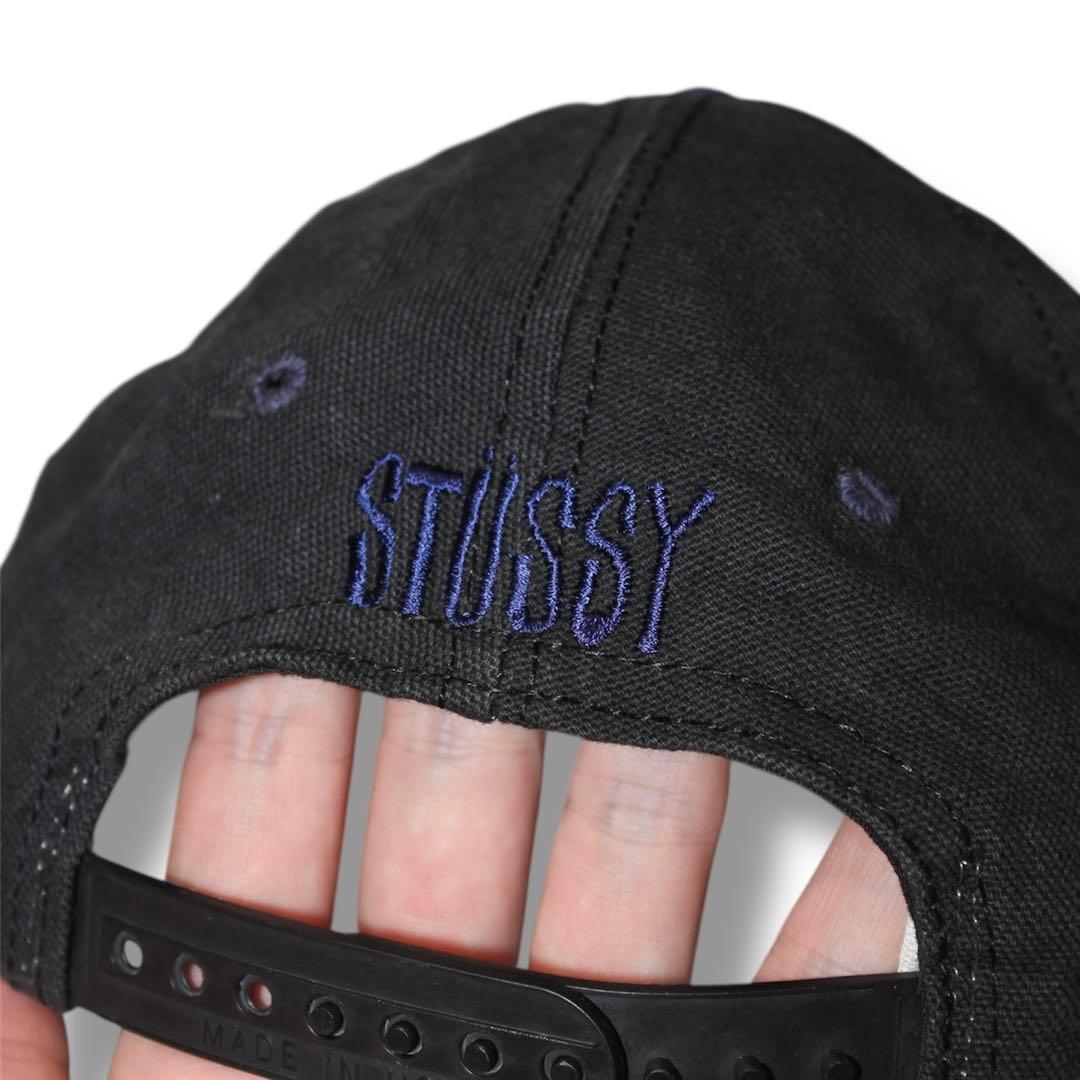 80s old stussy クラウン　ステューシー　キャップ　90s 白タグ