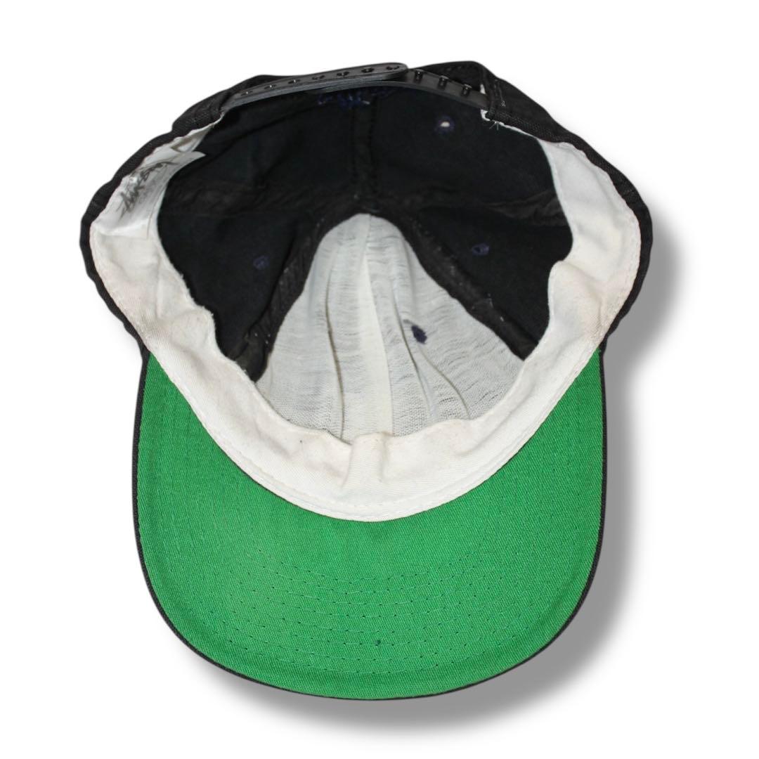 80s old stussy クラウン　ステューシー　キャップ　90s 白タグ