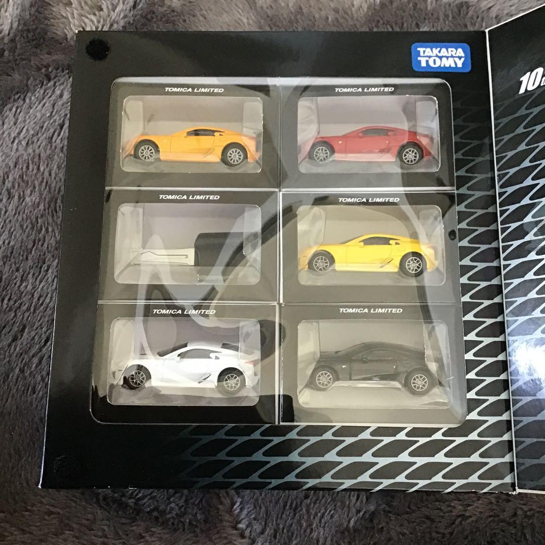 トミカ　リミテッド　10周年記念　レクサス　LFA 5MODELS