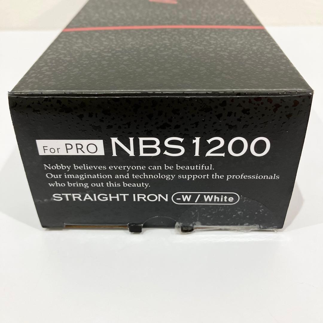 【ゆう】テスコム Nobby ストレートヘアアイロン　ホワイト