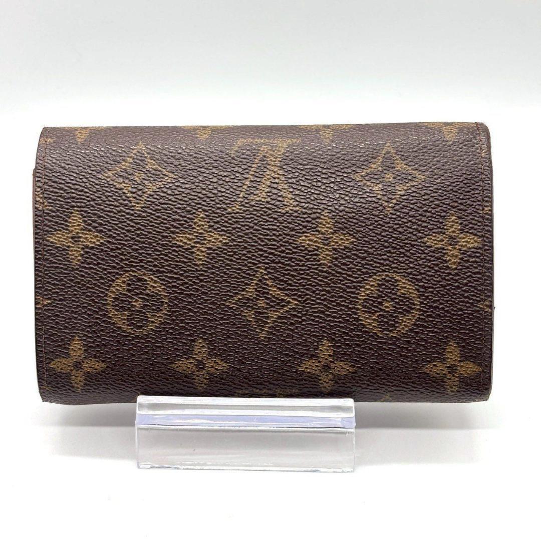 ★*★様 ルイヴィトン　二つ折り財布 モノグラム ポルトモネビエ トレゾール ブ