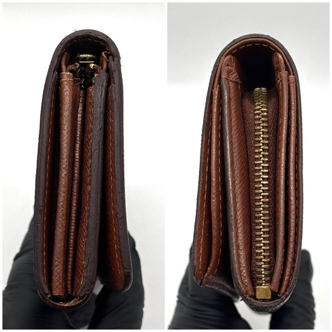 ★*★様 ルイヴィトン　二つ折り財布 モノグラム ポルトモネビエ トレゾール ブ