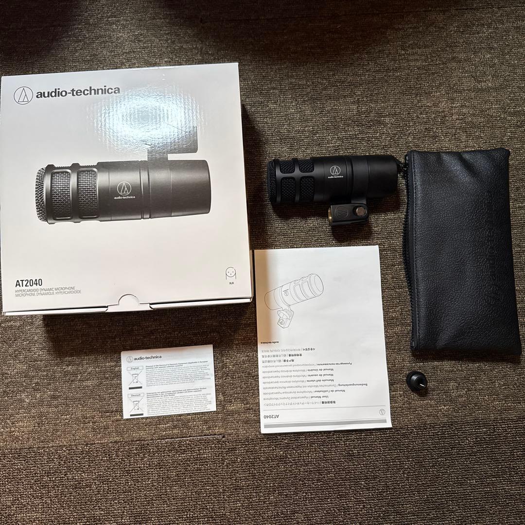 オーディオテクニカ AT2040 ダイナミックマイク