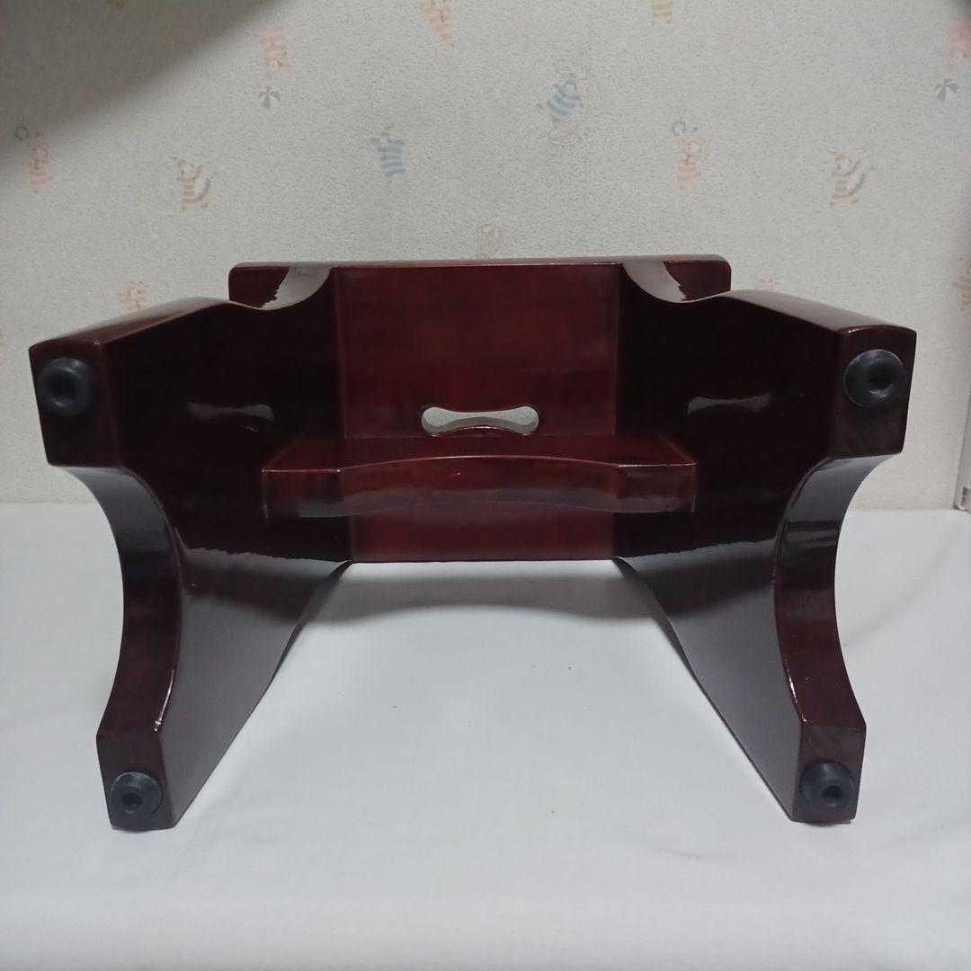 大館秋田天然杉 漆塗風呂用椅子 大