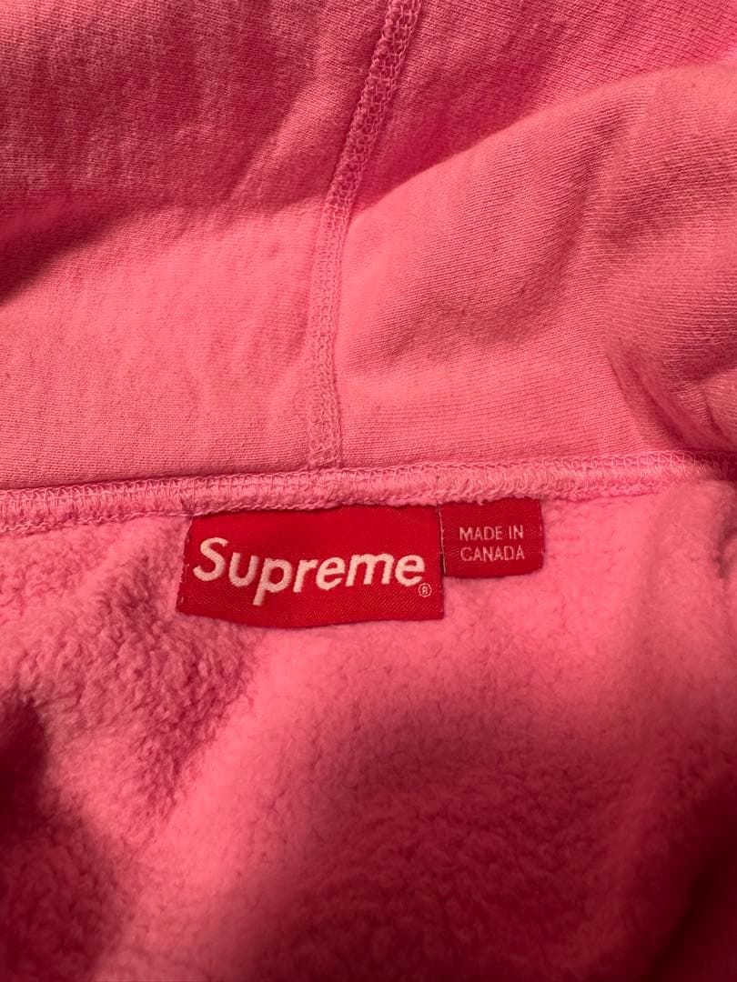 ニ*ク様 Supreme Box Logo Pink パーカー ピンク シュプリ